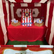 Hoopla set up with a chance to win a prize