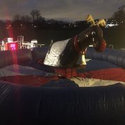 Rodeo Reindeer Rodeo Reindeer being used at a Christmas party to get everyone in Christmas spirit